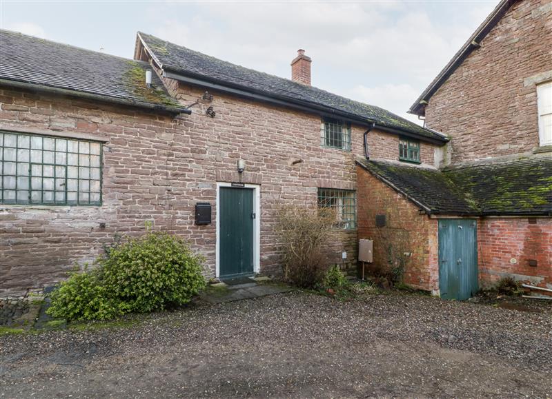 This is the setting of Yew Tree Cottage at Yew Tree Cottage, Docklow near Leominster