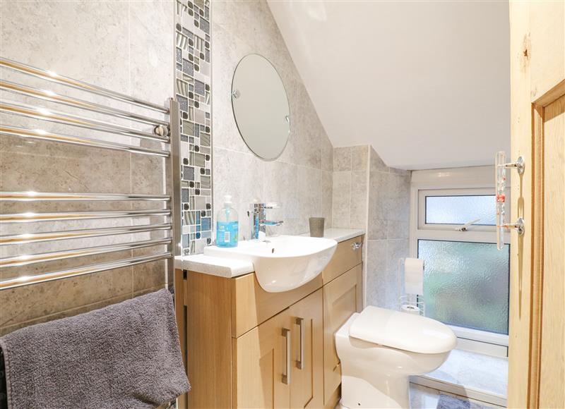 Bathroom at Yew Tree Cottage, Holymoorside near Chesterfield