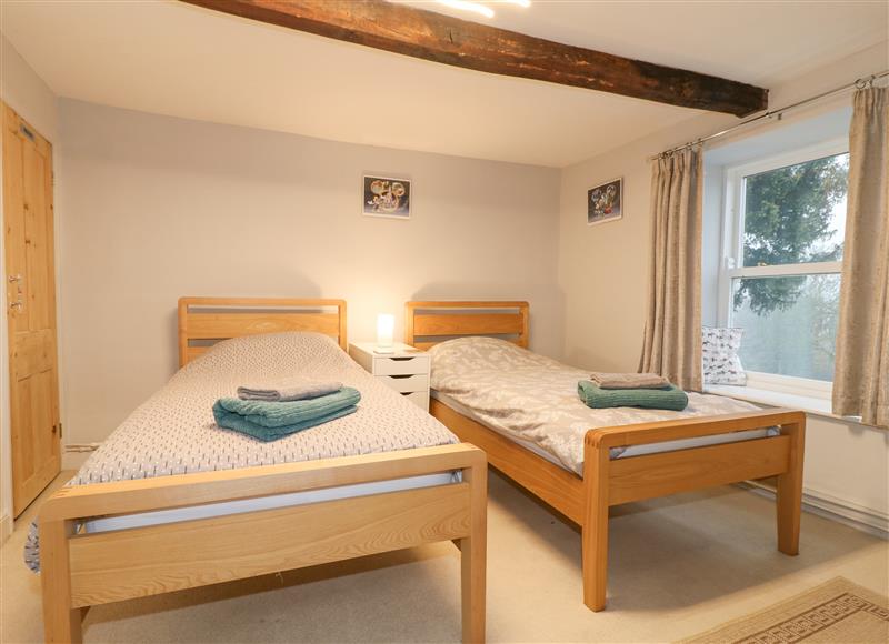 One of the 3 bedrooms at Yew Tree Cottage, Holymoorside near Chesterfield
