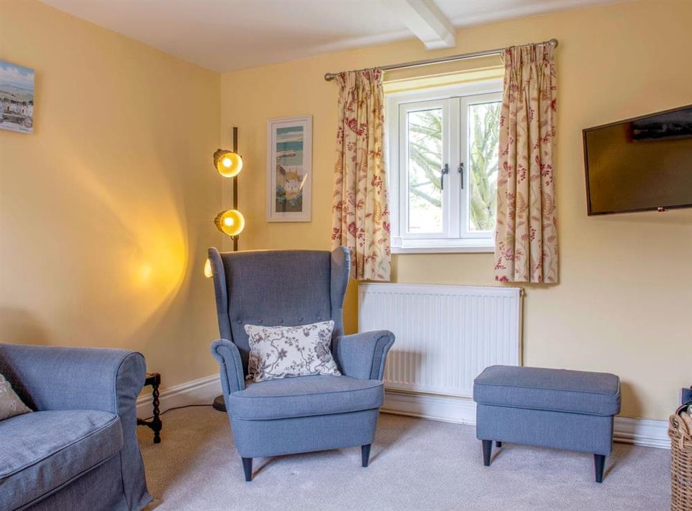 Living room at Yew Tree Cottage in Langham, near Blakeney, Norfolk
