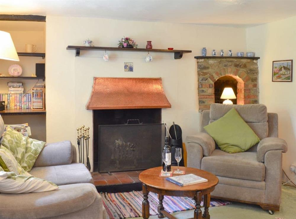 Comfortable living room at Yew Tree Cottage in Passfield Common, near Liphook, Hampshire