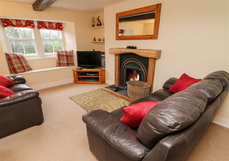 This is the living room at Yew Tree Cottage, Ravenglass near Eskdale Green