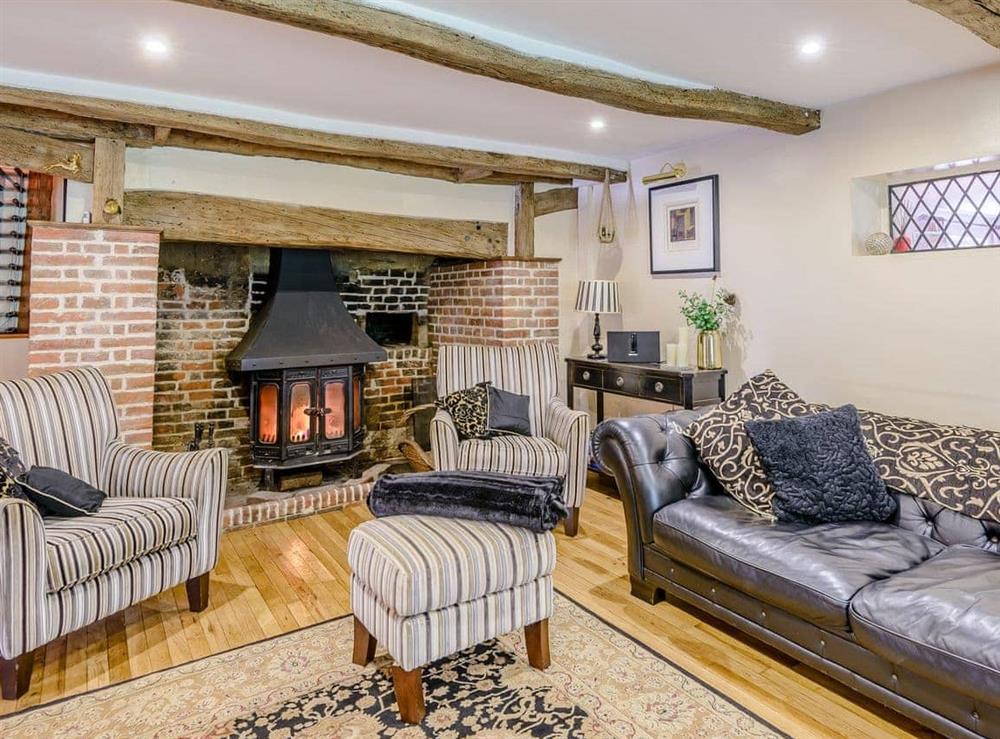 Living room at Yew Tree Farm in Ashford, Kent