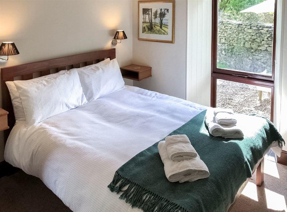 Relaxing double bedroom at Yew Tree Farm in Low Newton, Cumbria