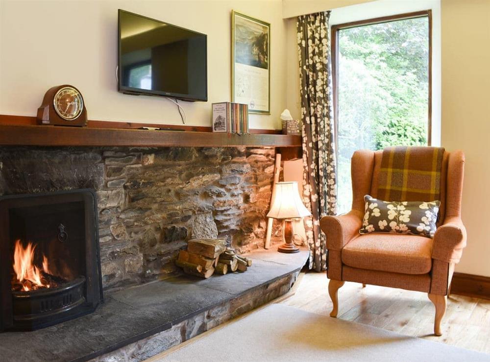 Welcoming living area at Yew Tree Farm in Low Newton, Cumbria