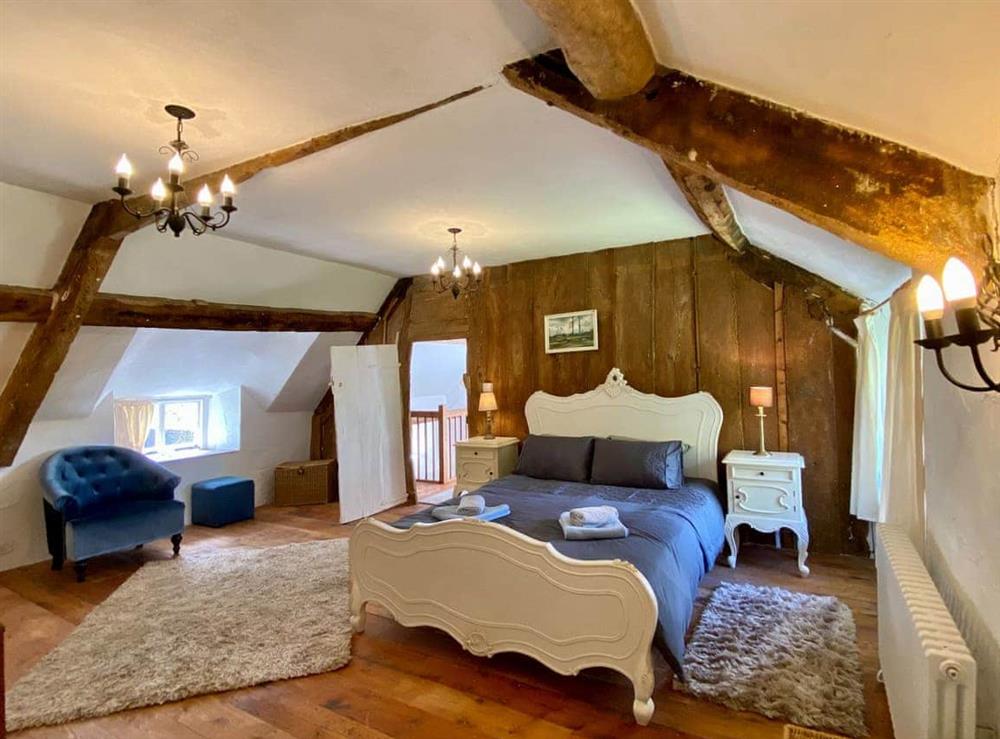 Double bedroom at Yew Tree Farm in Winford, near Cheddar, Avon