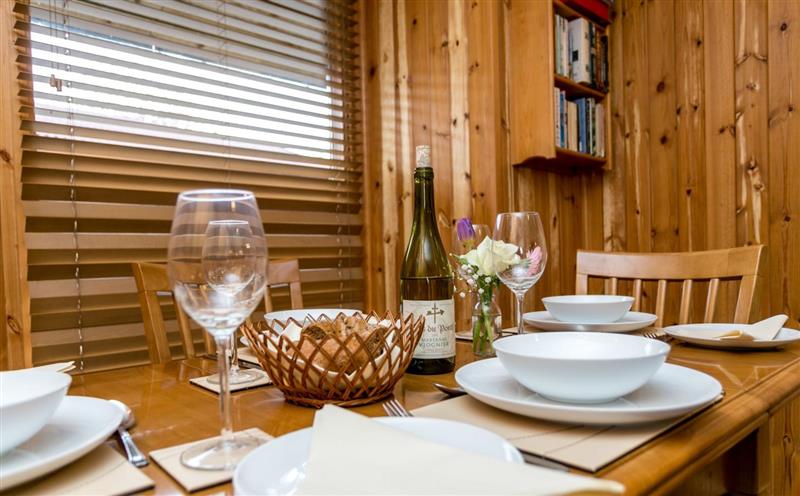 The dining room at Yew Tree Lodge, Minehead