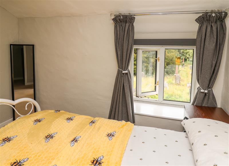 This is a bedroom at Yewtree Cottage, Defynog near Sennybridge