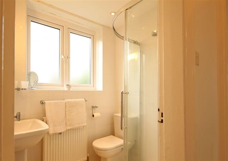 This is the bathroom at Ynys Castell, Menai Bridge
