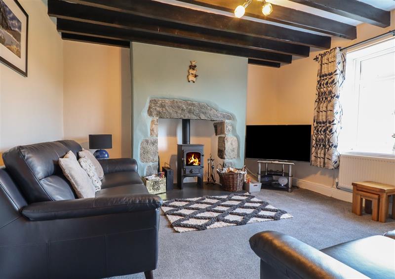 The living room at Ynys, Dyffryn Ardudwy