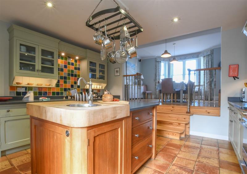 This is the kitchen at Yolande House, Aldeburgh, Aldeburgh