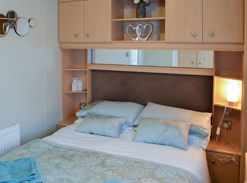 Double bedroom at Yolo Retreat in Felton, near Warkworth, Northumberland