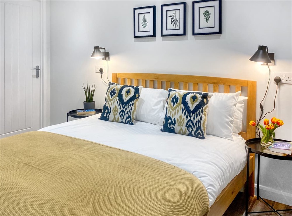 Double bedroom at Yonder View in Kittisford, near Wellington, Somerset