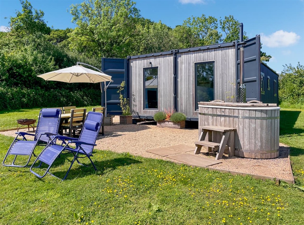 Exterior at Yonder View in Kittisford, near Wellington, Somerset