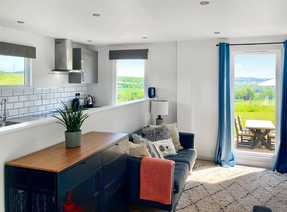 Open plan living space (photo 2) at Yonder View in Kittisford, near Wellington, Somerset
