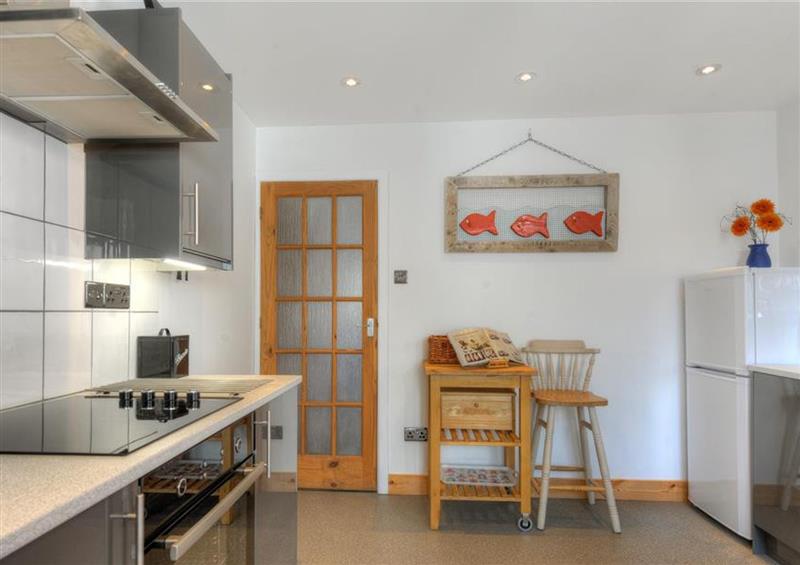 The kitchen at Yonder View, Lyme Regis