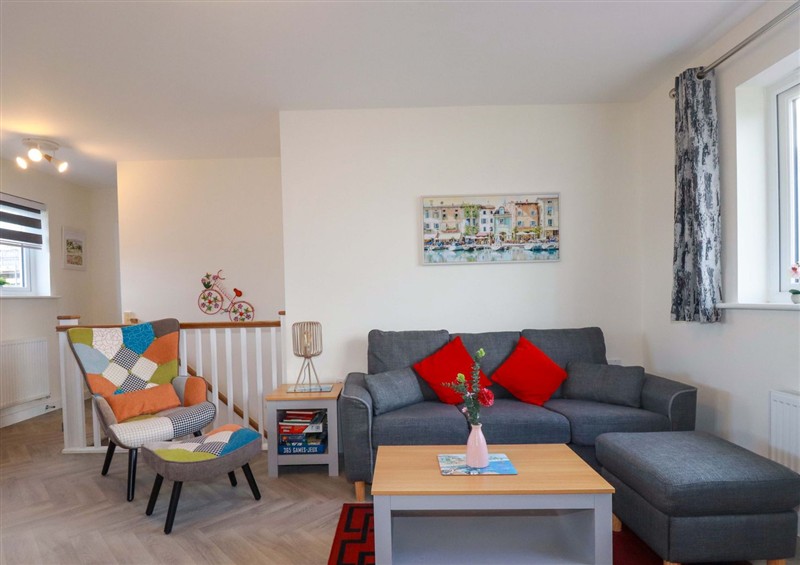 This is the living room at Yonja Homes, St Austell