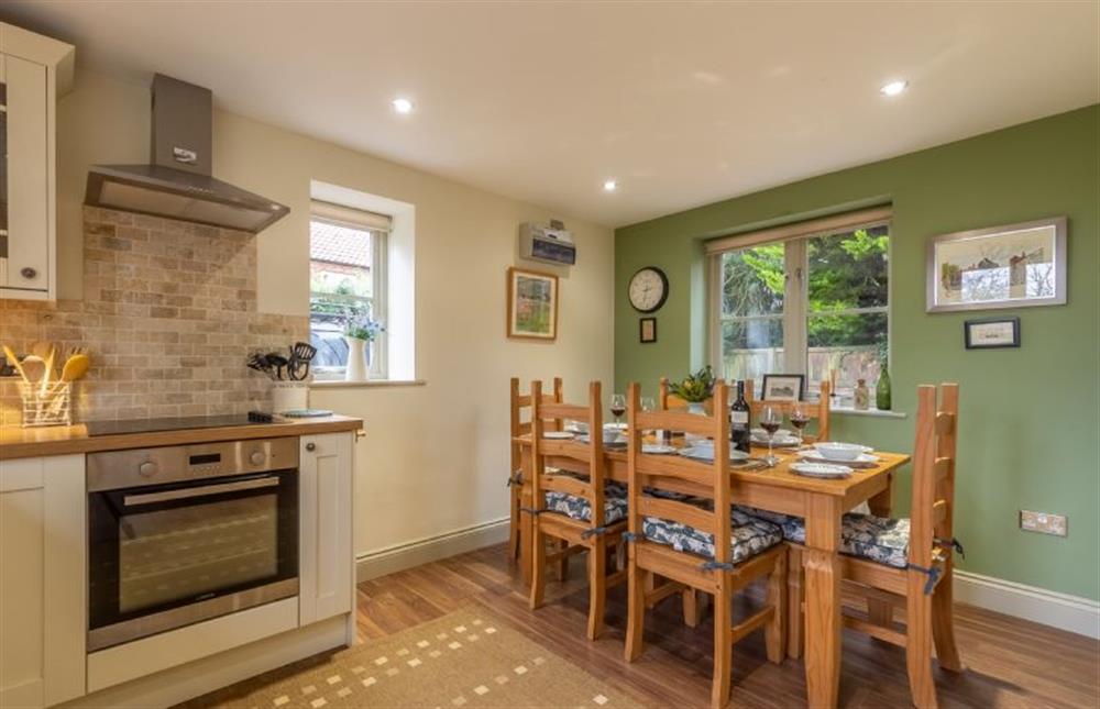 Ground floor: Kitchen with dining area at York Cottage, Docking near Kings Lynn