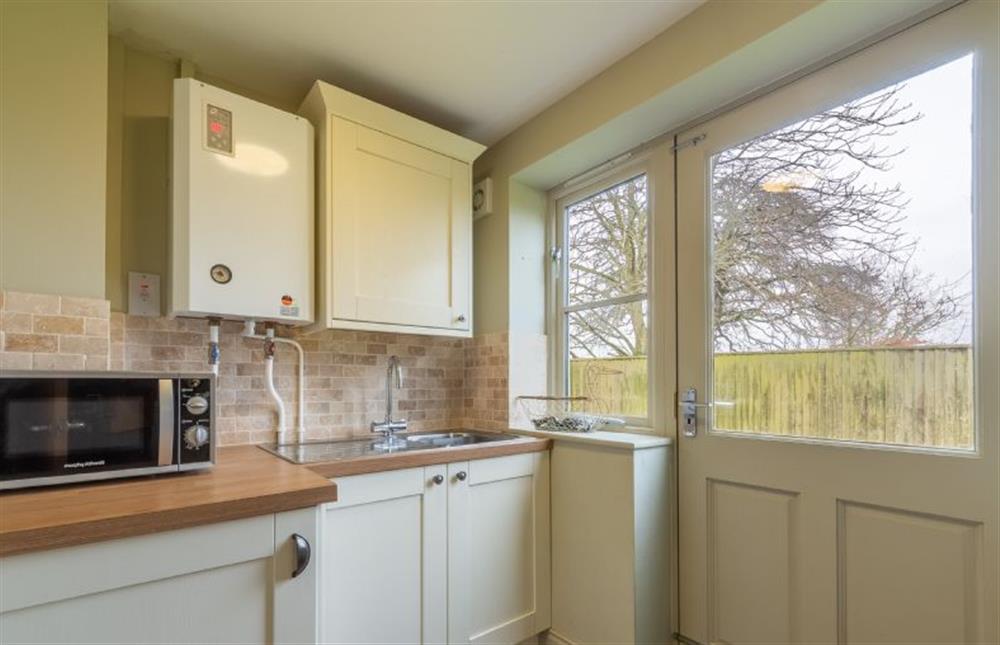 Ground floor: The utility has a door to the garden at York Cottage, Docking near Kings Lynn