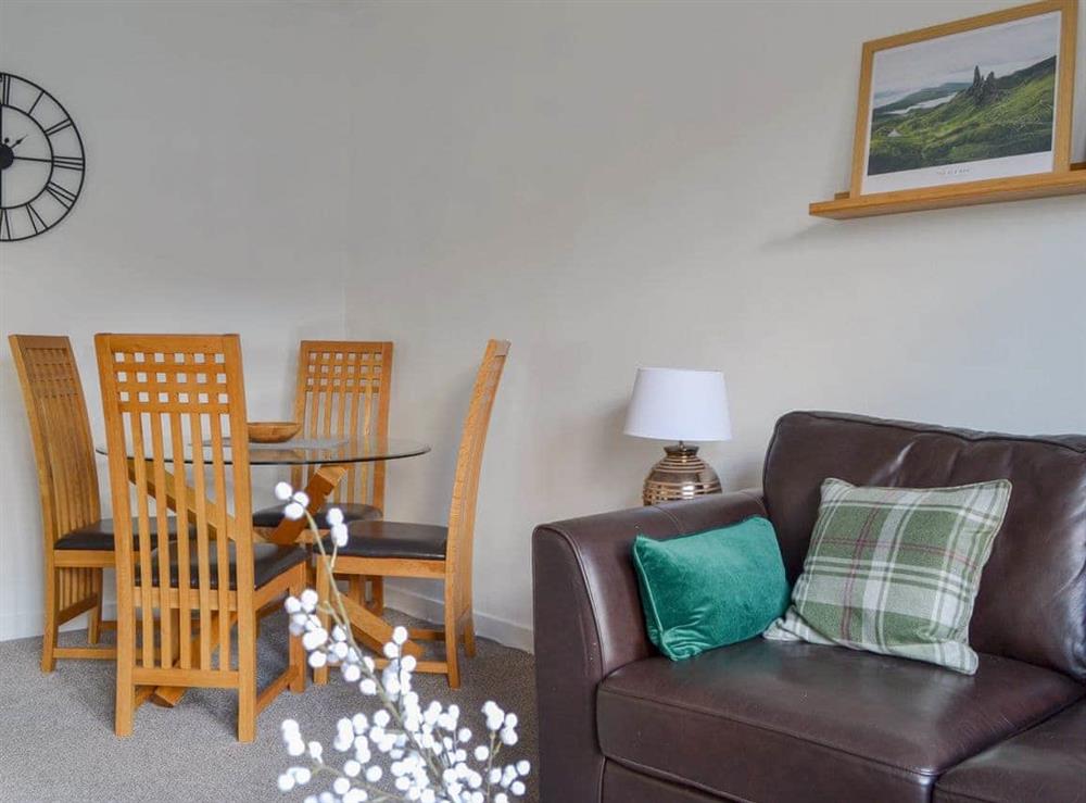 Living room/dining room at York Drive in Portree, Isle Of Skye