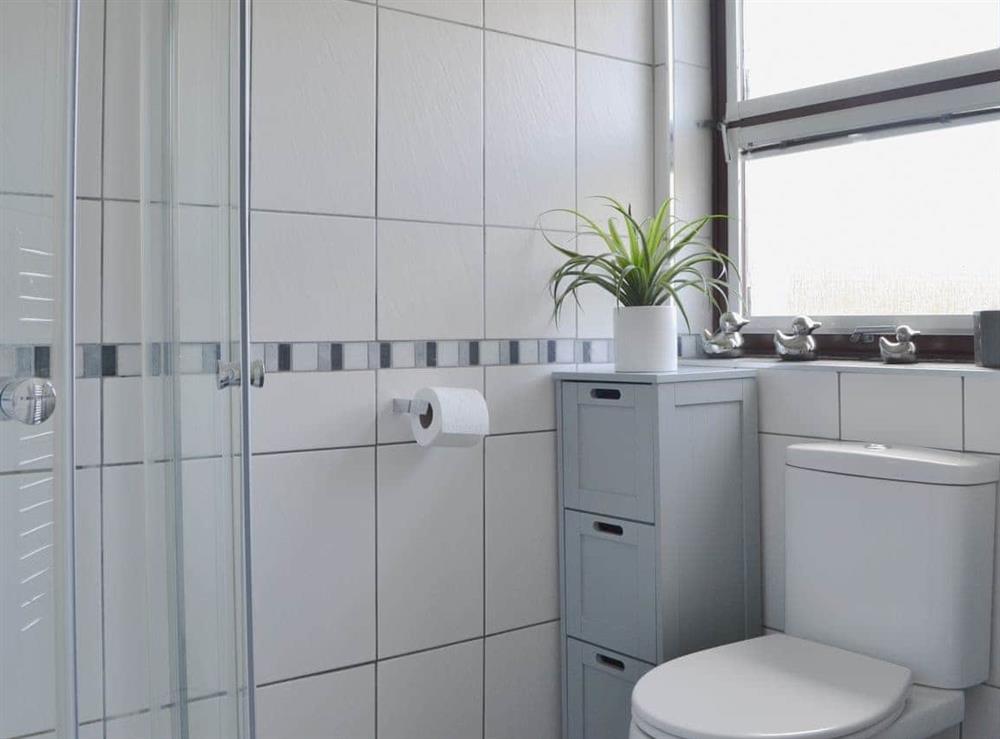 Shower room at York Drive in Portree, Isle Of Skye