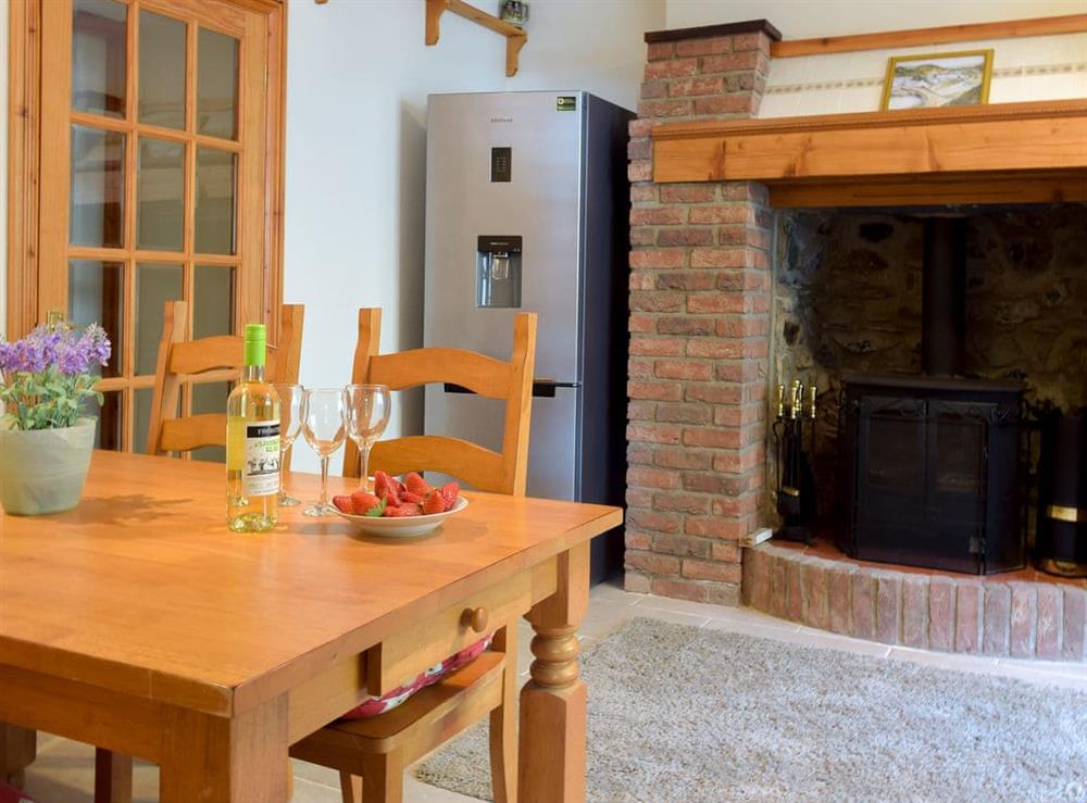 Farmhouse style kitchen with breakfast area (photo 3) at Yorke Villa in Fishguard, Pembrokeshire, Dyfed