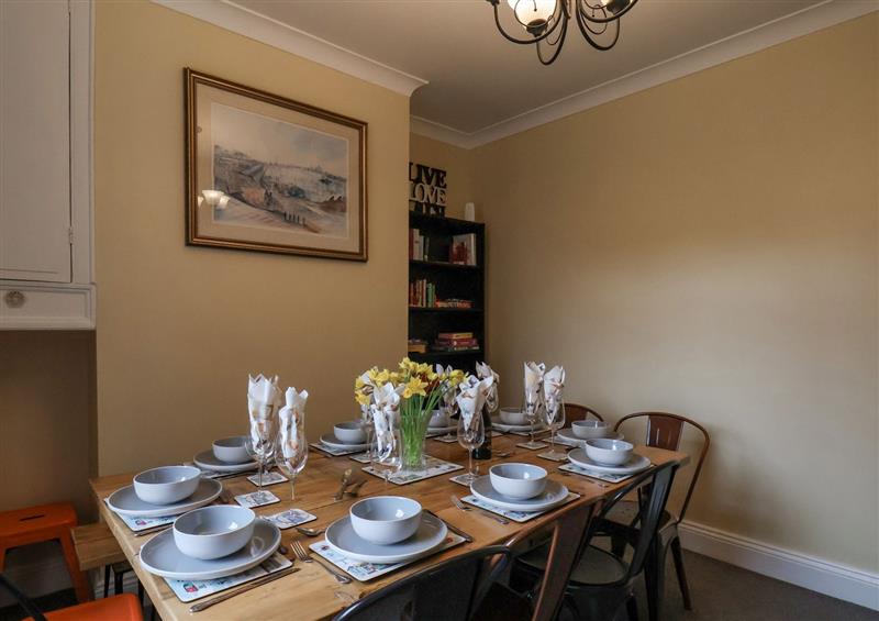 The dining area at Yorkshire House, Filey