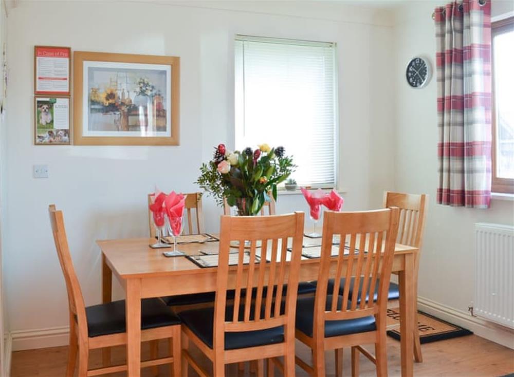 Delightful dining area at Yorkshire Rose in Sewerby, near Bridlington, North Humberside
