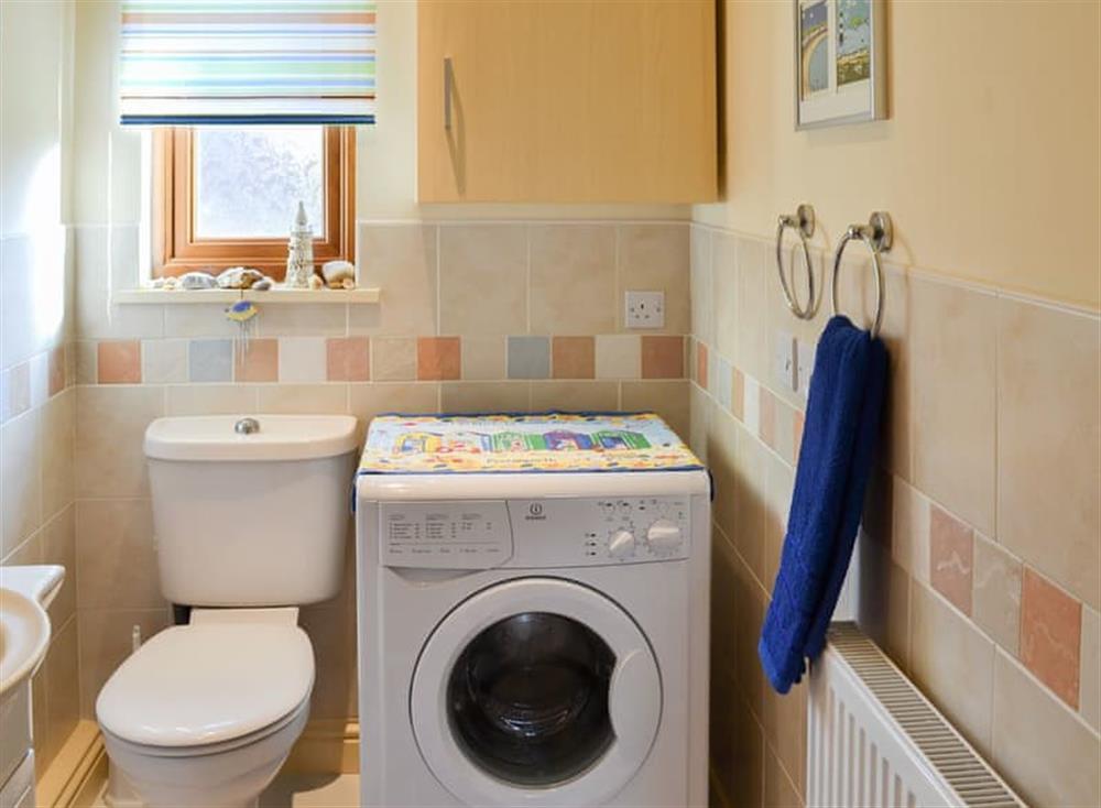 WC and laundry facilities at Yorkshire Rose in Sewerby, near Bridlington, North Humberside
