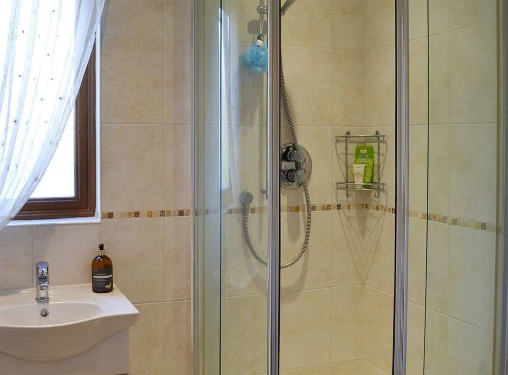 En-suite shower room at Yorkshire Rose in Sewerby, near Bridlington, Yorkshire, North Humberside