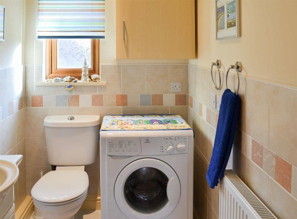 WC and laundry facilities at Yorkshire Rose in Sewerby, near Bridlington, Yorkshire, North Humberside