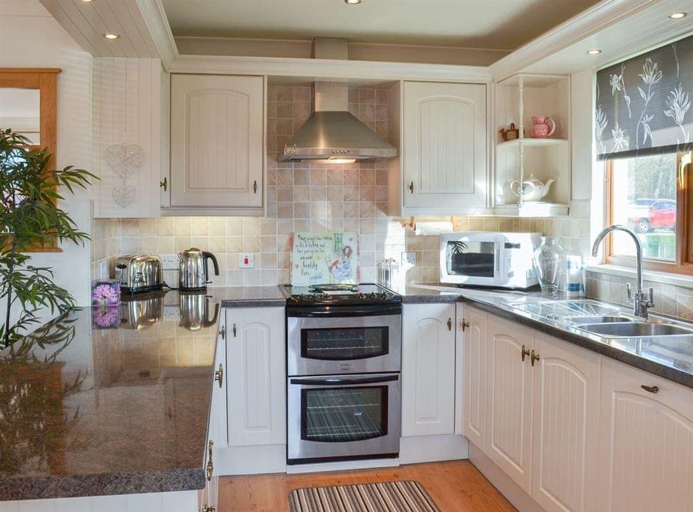Well appointed kitchen at Yorkshire Rose in Sewerby, near Bridlington, Yorkshire, North Humberside