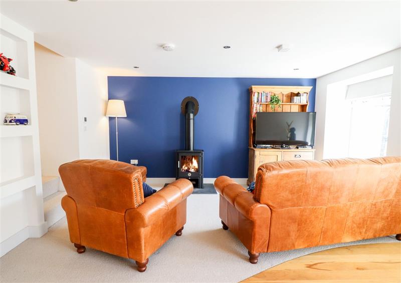 Relax in the living area at Yr Hen Bost, Mallwyd