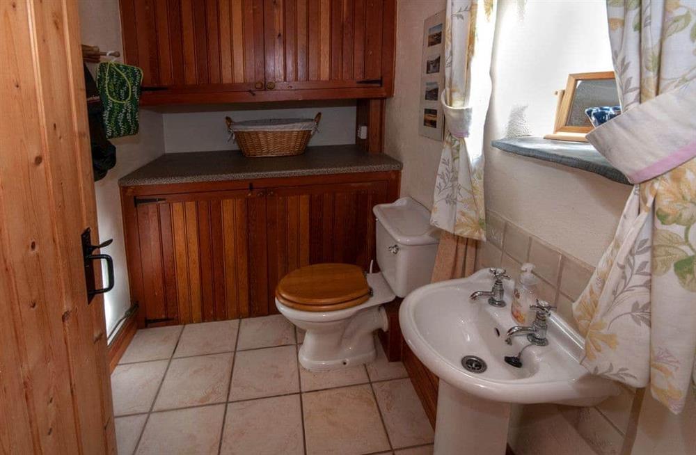 The bathroom at Yr Hen Felin in Castlemorris, Pembrokeshire, Dyfed