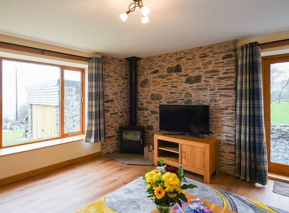 Living room (photo 3) at Yr Hen Feudy at Pentre Farm in Llansilin, Oswestry, Powys