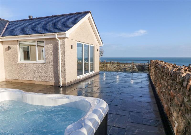 Spend some time in the pool at Yr Hen Feudy, Moelfre