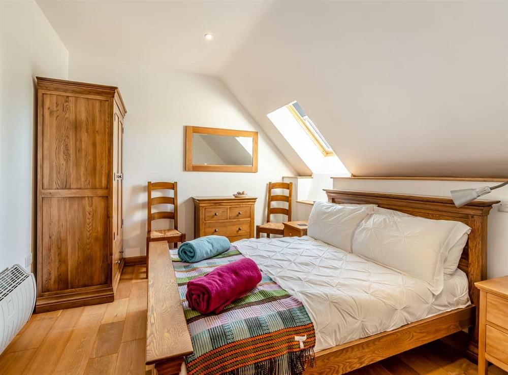 Double bedroom at Ysgubor Mawr in Felinwynt, Dyfed