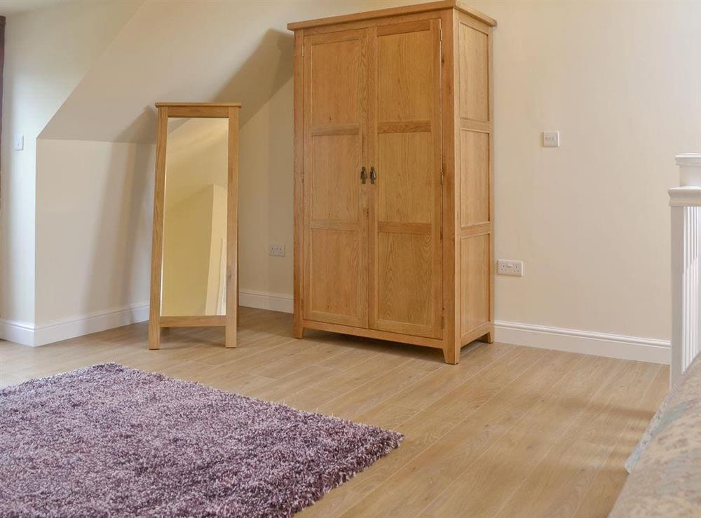 Ample storage and large dressing area at Ysgubor Myfi in Bodedern near Holyhead, Gwynedd