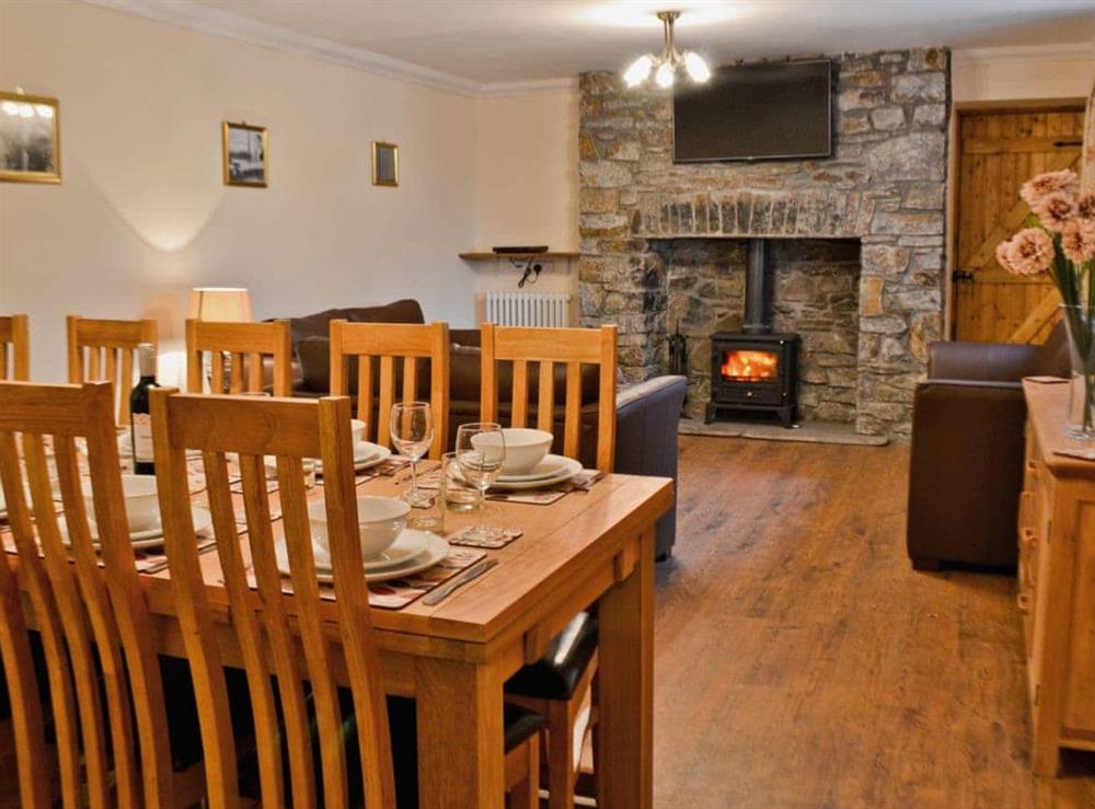 Living room/dining room (photo 2) at Ysgubor Wen in Burry Port, near Llanelli, Dyfed