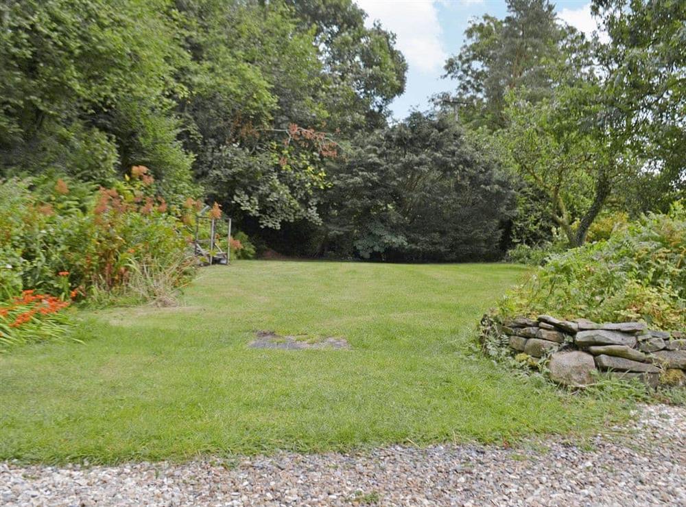Garden at Ystabl in Llannon, Llanelli, Carmarthenshire., Dyfed