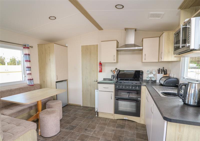 This is the kitchen at Ystwyth 26, Borth