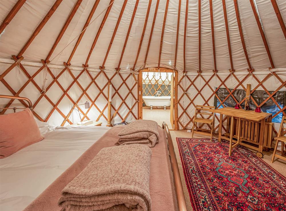 Double bedroom (photo 3) at Yurt Bramble in Auchterarder, Perthshire