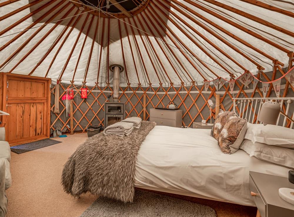 Open plan living space (photo 3) at Yurt Heather in Auchterarder, Perthshire