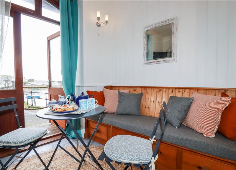 Relax in the living area at Zawn Nook, Falmouth