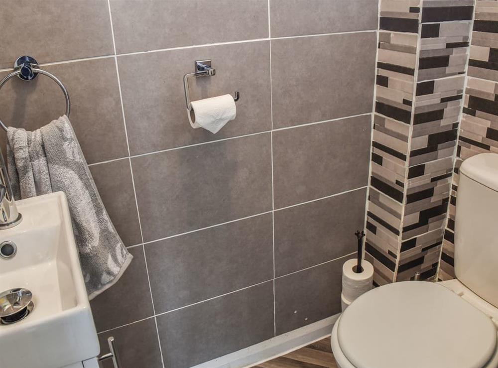 Shower room at Zebra House in Blaenavon, Cardiff, Gwent