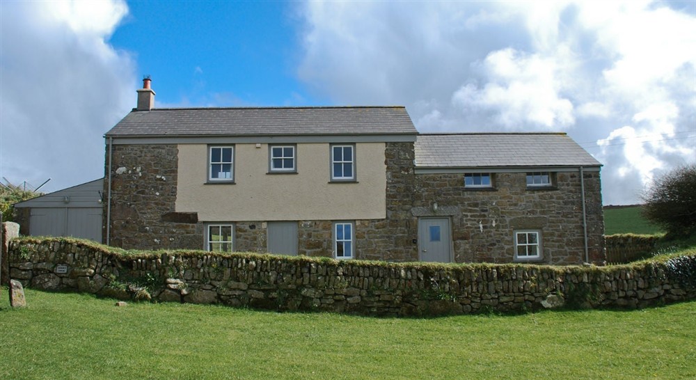 The exterior of Honors House, Zennor, Cornwall at Zennor Honor's House in St. Ives, Cornwall
