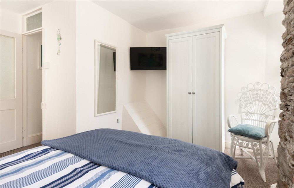 One of the bedrooms at Zennor in Looe