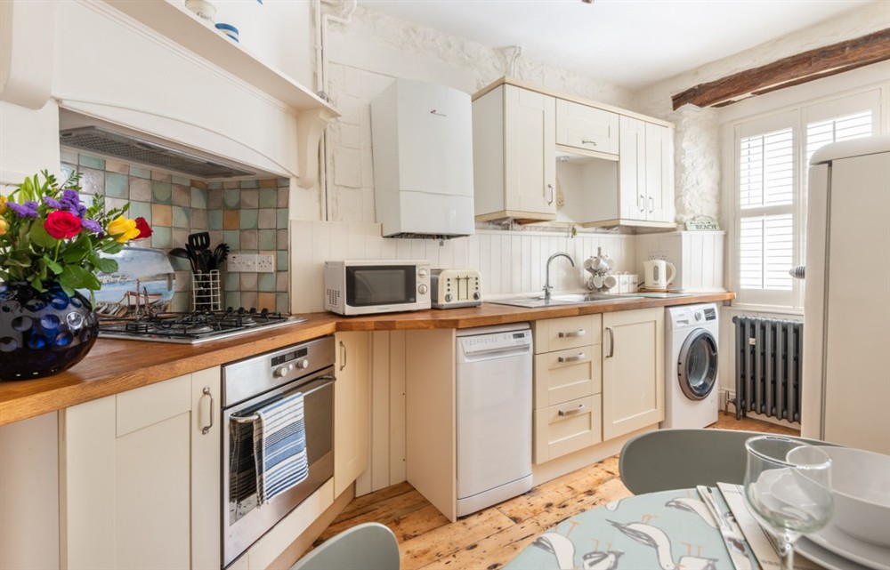 The kitchen at Zennor in Looe