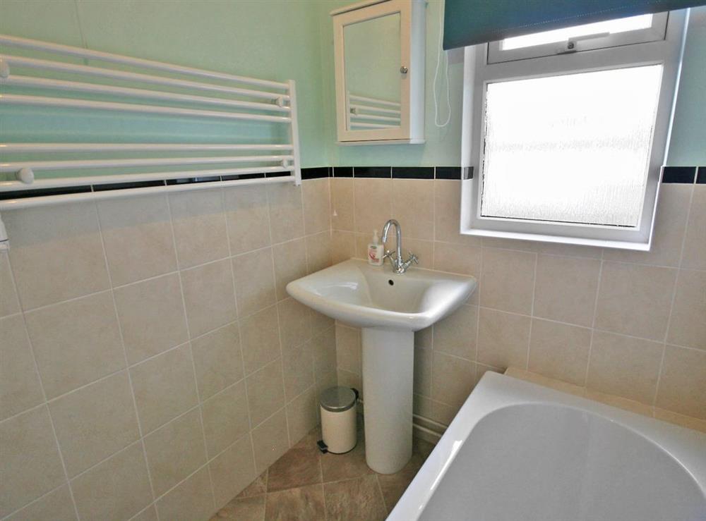 Bathroom at Ziggys Retreat in Seahouses, Northumberland