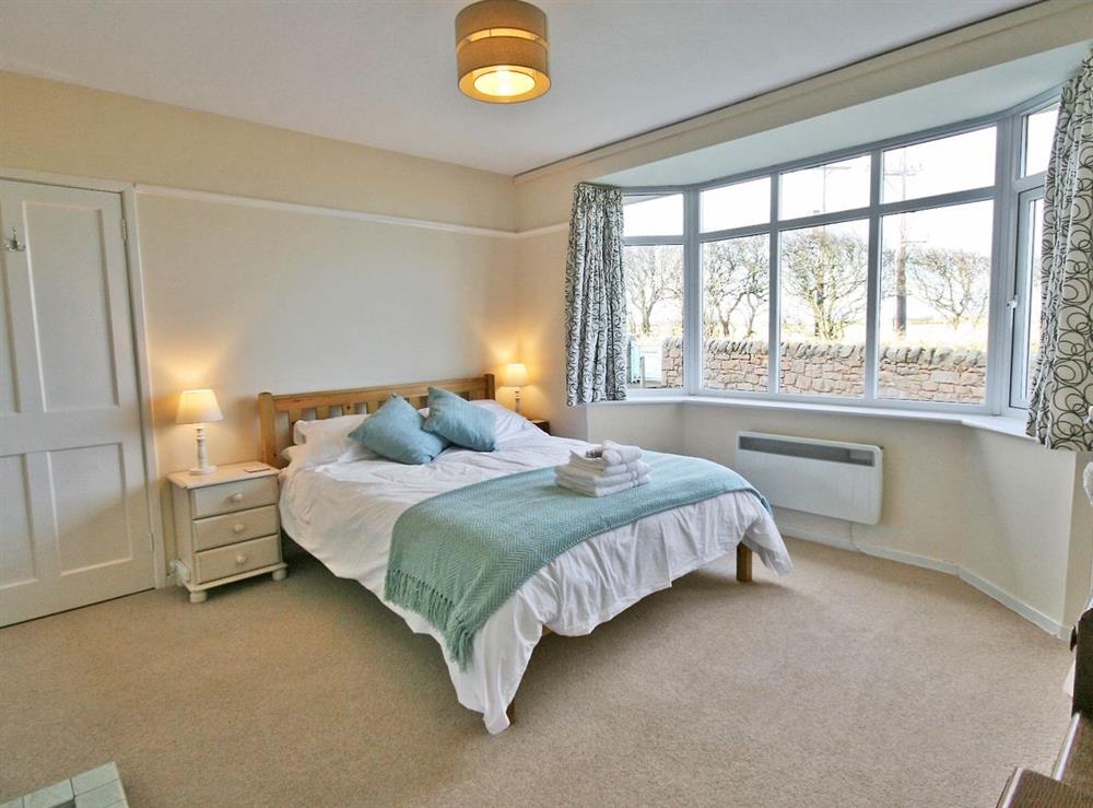 Double bedroom at Ziggys Retreat in Seahouses, Northumberland